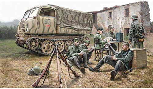 Italeri 510006549 1:35 Steyr RSO/01 w/Germ.Soldiers Plus Access, Fahrzeug