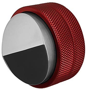 scarlet espresso | Distributor »Grande DUO« für Barista; zur perfekten Extraktion mit Siebträgermaschinen; 58 mm; schwere Ausführung (Rot)