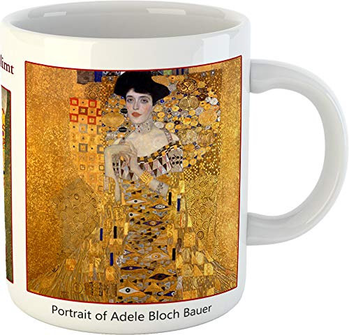 Gustav Klimt Portrait of Adele Bloch Bauer Tasse