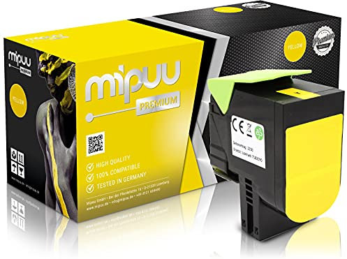 Mipuu Toner kompatibel zu Lexmark 71B20Y0 (Gelb) für CS317dn CS417dn CS517de CX317dn CX417de CX517de Farblaserdrucker