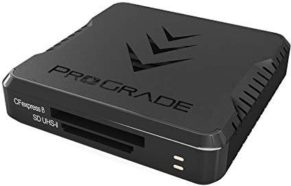 CFexpress Type B und SD UHS-II Speicherkartenleser mit Zwei Steckplätzen von ProGrade Digital | USB 3.2 Gen 2 für professionelle Filmemacher, Fotografen und Content-Ersteller…
