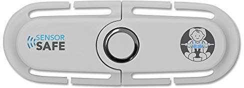 Cybex SensorSafe Smart Connected Chest Clip, Anti-Escape, Safety Kit for Group 0+/1 Car Seats, Grey