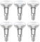 NCC-Licht 6 x LED Leuchtmittel Glas Reflektor R50 4,3W = 60W E14 345lm warmweiß 2700K 36°