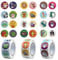 1500PCS Reward Stickers, ZTMY School Stickers 3 Roll Motivational Stickers in 24 Designs for Children Students Teachers Classroom (Multicoloured-2)