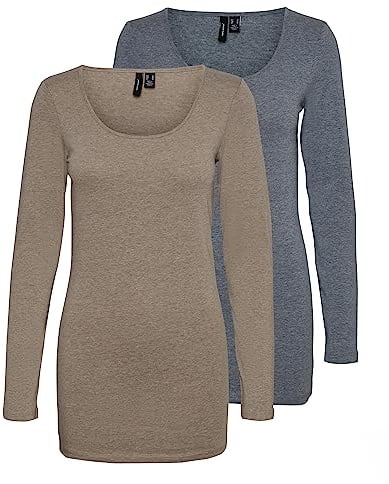 VERO MODA Female Top VMMAXI 2-Pack T-Shirt | Top
