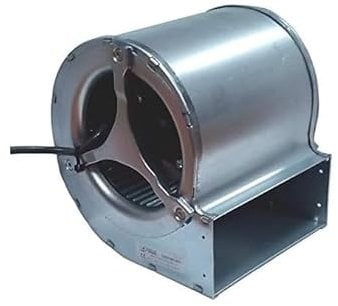 FIGEVIDA Ventilatore centrifugo Trial CAD12R-001 per stufe a Pellet. Lungo 164 mm Bocchetta: 146x63 mm