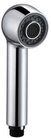 PSOWQ Alcachofa de Ducha Grifo de Cocina con 2 Tipos de Chorro y Ducha, Ducha de Mano Cocina para Grifo de Cocina Extensible Cromado, Cabezal de Ducha Plato Cepillado con aireadores Ahorro Agua