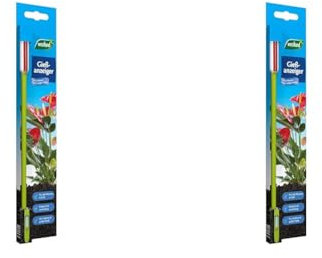 Westland Gießanzeiger klein, 16 cm, grün – Pflanzen Gießmelder, Wasserbedarf-Anzeige für Pflanzen in Blumenerde (Packung mit 2)
