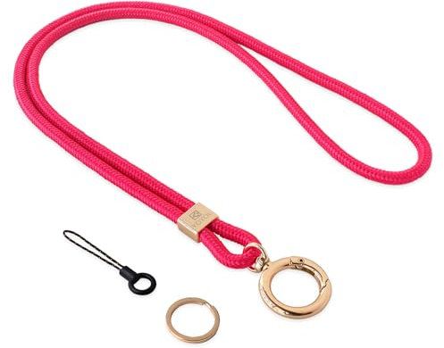 YOYOL Schlüsselband, Halsband-Schlüsselanhänger für ID-Abzeichen, Schlüssel, Handy, Männer und Frauen Cool Umhängeband