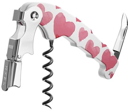 (10 Unidades) Sacacorchos de Dos Tiempos Retro Love