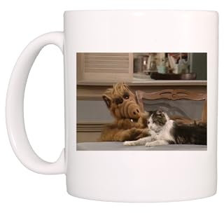 Cool and The Bag Tasse Alf und die Katze