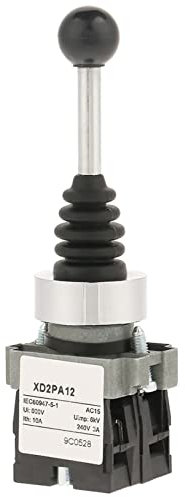 2 Position 2NO Locked Joystick Joystick Switch, 2NO Joystick Switch Switch Replacement Fits for XD2PA12