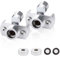 KLEHOPE Esquina Tornillo Excéntrico, 2 Piezas Adaptador Grifo Ducha, Adaptador para Grifo Ducha Largo Ajustable, para Ajustar la Válvula Agua y Resolver el Problema Fugas
