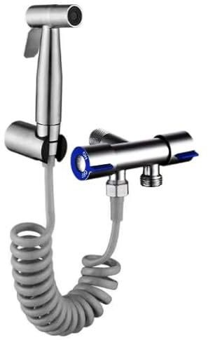 Longzhuo - Kit De Grifo Bidet Para WC,Kit De Ducha Para Inodoro,Grifo WC,Ducha De Inodoro,Kit De Bidé De Inodoro Con Manguera,Ducha Y Kit Para Bidé De Higiene Personal Diaria