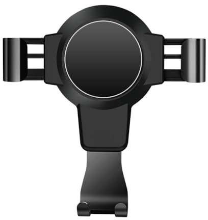 Auto Kfz-Halterung, für Volvo XC60 XC70 XC90 C30 S60 S60L S80 S90 V60 V70 V90 T5 T6 T8 Lüftungsschlitze 360° Drehbar EIN-Knopf-Release Handy KFZ Halterungen,A