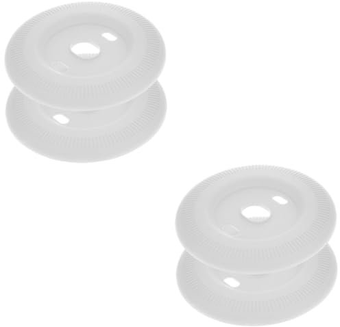 NUOBESTY 2sets Thermostat Trim Kit Wall Plate Cover for Nest Thermostat Protective Back Plate for Easy Installation and Maintenance Safe Materials 2pcs*2