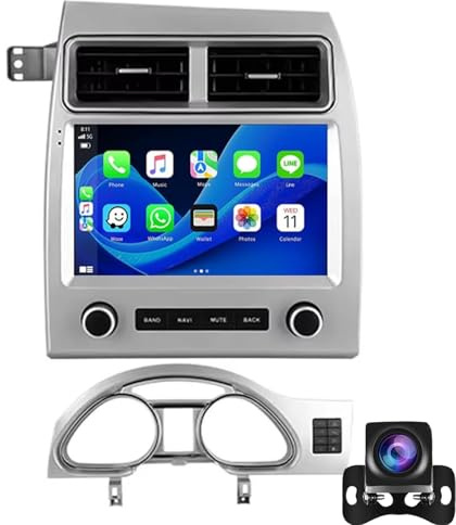 Keoaiob Auto Stereo Für Q7 4L 2005-2015 Mit Carplay Android Auto, 9 'Touchscreen Car Radio Mit Backup-Kamera, Bluetooth Audio Receiver Support Spiegel Link Eq Bass USB Fm(Color:WiFi 1G+32G)