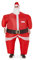 THE TWIDDLERS - Aufblasbares Weihnachtsmann Kostüm für Erwachsene - Lustiges Weihnachtsoutfit für Partys