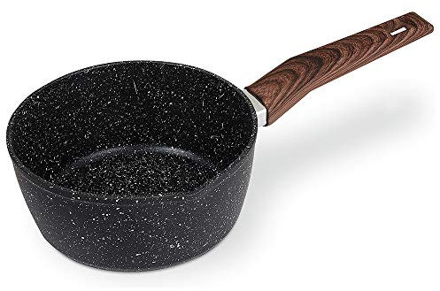 Deco Express Saucepan Nonstick - Induction Saucepan Non Stick 16/18/20 cm Milk Saucepan - Prime Quality Cookware Set (20 cm)