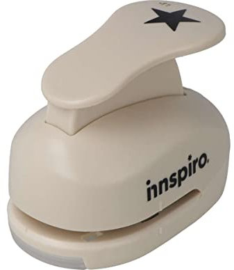 INNSPIRO Troqueladora de figuras Eva Foam Punch estrella 38mm., perforadoras para Scrapbooking, DIY Manualidades, Creación de Tarjetas