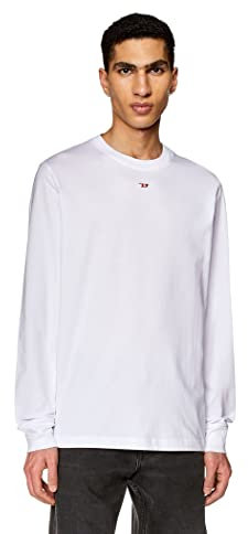 Diesel_T-JUST-LS-D MAGLIETT_Sweatshirt_White_XL
