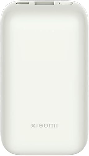 Xiaomi Power Bank 33W 10000 Mah Pocket Edition Pro - Bateria Externa Carga Rápida | Cargador Portátil Inalámbrico | Cargador Batería Externa Extrarápida | Color Blanco