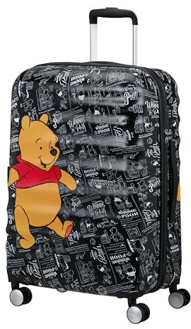 American Tourister Wavebreaker Disney FL - Spinner M, Koffer, 67 cm, 64 L, Mehrfarbig (Winnie The Pooh)