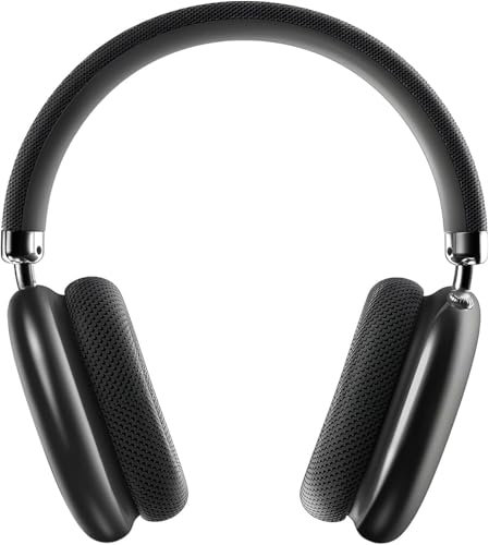 ZTOZ Wireless Headphones Over-Ear Bluetooth Adjustable Headphones 42 Hours of Listening Time Volume Control, Fitting in Gaming/Running/Sports Headphones for iPhone/Android/Samsung - Space Grey