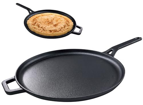 KING HOFF Poêle à crêpes, en fonte, 29 cm, KH-1895