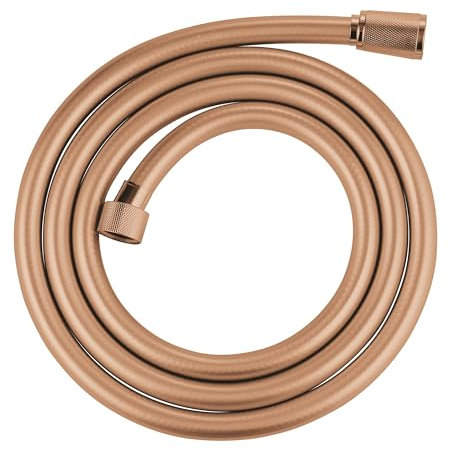 GROHE Silverflex flexible de douche anti-torsion, tuyau 1.75m, connexion universelle G 1/2, Rose Gold, 28388DA1