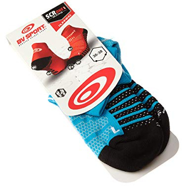 BV Sport Socquettes SCR One Evo Bleues Chaussettes Running