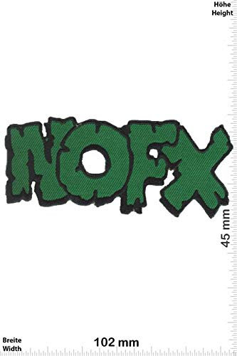 NOFX - Punkrock Melodic-Hardcore-Band Aufnäher Besticktes Patch zum Aufbügeln Applique Souvenir Zubehör