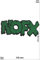 NOFX - Punkrock Melodic-Hardcore-Band Aufnäher Besticktes Patch zum Aufbügeln Applique Souvenir Zubehör