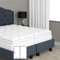 Sleep Mantra Matratzenauflage - Pillow-Top-Konstruktion Mit Daunen-Alternativfüllung, Kühlender Matratzenauflage-Schutz - Tiefe Tasche (Twin, Weiß)