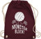 Shirtracer Turnbeutel Rucksack - Volleyball Geschenke Zubehör - Monsterblock! - Unisize - Bordeauxrot - mädchen volleyballer juterucksack accessories geschenk turntasche tasche für backpack bag