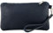 modamoda de T193 Damen Leder Clutch Handgelenktasche Kosmetiktasche Klein handmade in Italy, Farbe:Dunkelblau