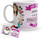 Kembilove Taza de Café de la Mejor Maquilladora del Mundo – Taza de Desayuno para la Oficina – Taza de Café y Té para Profesionales – Taza de Cerámica Impresa – Tazas de 350 ml para Maquilladoras