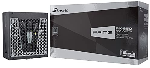 Seasonic Prime PX-850 Vollmodulares PC-Netzteil 80PLUS Platinum 850 Watt