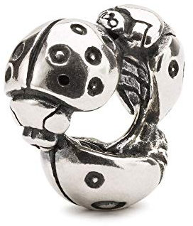 Trollbeads Silber Bead Marienkäfer