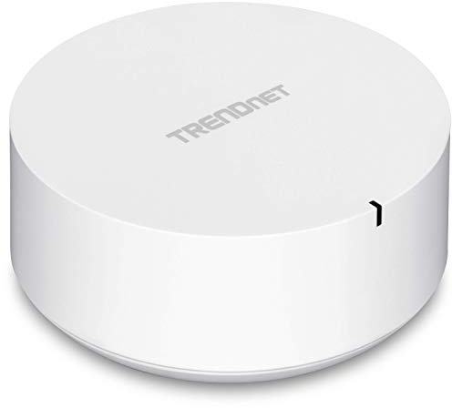 TRENDnet Router de malla WiFi AC2200, TEW-830MDR, 1 enrutador de malla WiFi AC2200, configuración basada en aplicaciones, Internet inalámbrico ampliado (hasta 2,000 pies cuadrados en el hogar),