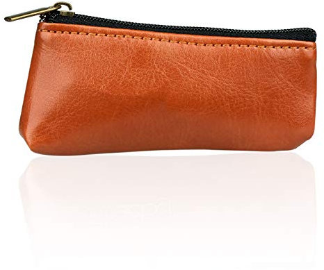 El tabaco de cuero Bolsa - PU bolsa del caso de la pipa de tabaco - Tabaco portátil de la pipa de la bolsa de la caja del tubo Organizar Herramienta - Tabaco de la bolsa del bolso del caso Holder,A