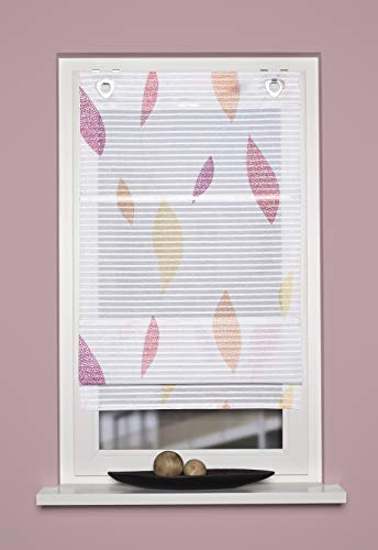 Home Fashion Magnetrollo Querstreifen Digitaldruck Paolo, Multicolor, 130 X 80 cm