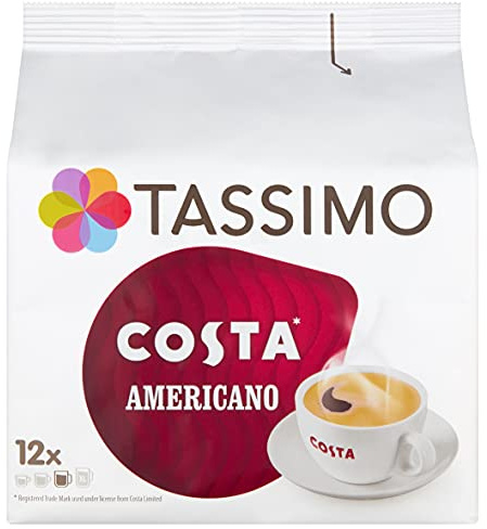 Tassimo Costa Americano 12 Discs, 108 g
