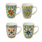 Costiera Set aus 4 Tassen aus New Bone China 300 ml