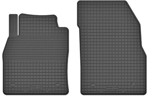 Gummimatten Automatten Gummifussmatten Gummi Fußmatten für Opel Insignia A Bj. 2008-2017 VORNE Fahrer-und Beifahrermatte AJaj