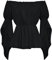 SCARLET DARKNESS Ladies Tops Long Sleeve Renaissance Fairy Blouse Summer Ruffle Off The Shoulder Black Going Out Tops for Women UK M