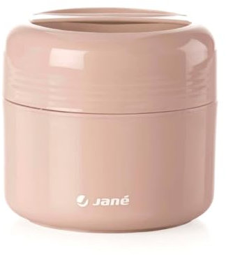 Jané Termo para Papilla, Capacidad 55 cl, Apto Microondas y Congelador, hasta 4 Horas, Rosa