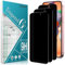 Slanku 3 Piezas Privacidad Protector de Pantalla para iPhone 15, iPhone 15 Pro, Antiespía, Sin Arañazos, Dureza 9H, Sin Burbujas