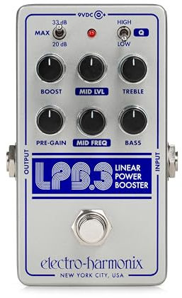 Electro-Harmonix LPB-3 Amplificador de potencia lineal y pedal de ecualización