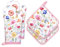 Arquiel Wildflower Oven Mitts and Pot Holders -100% Cotton, Heat Resistant Extra Long Oven Gloves & Hot Pads for Cooking BBQ Grilling Baking Gift, Set of 4